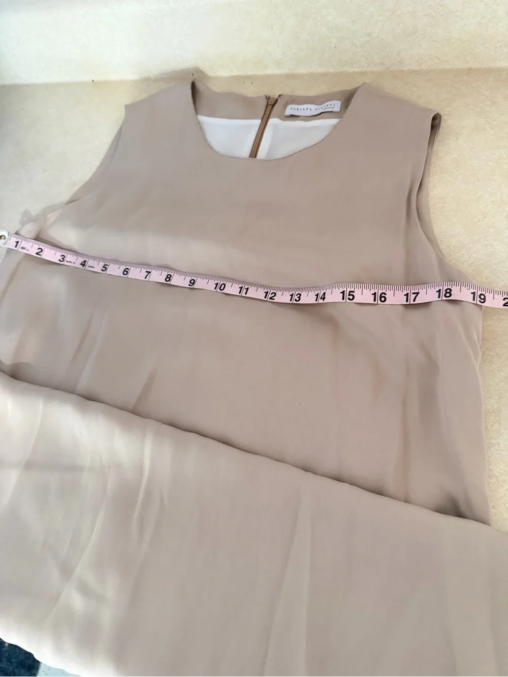 Fabiana Filippi elegant sleeveless
